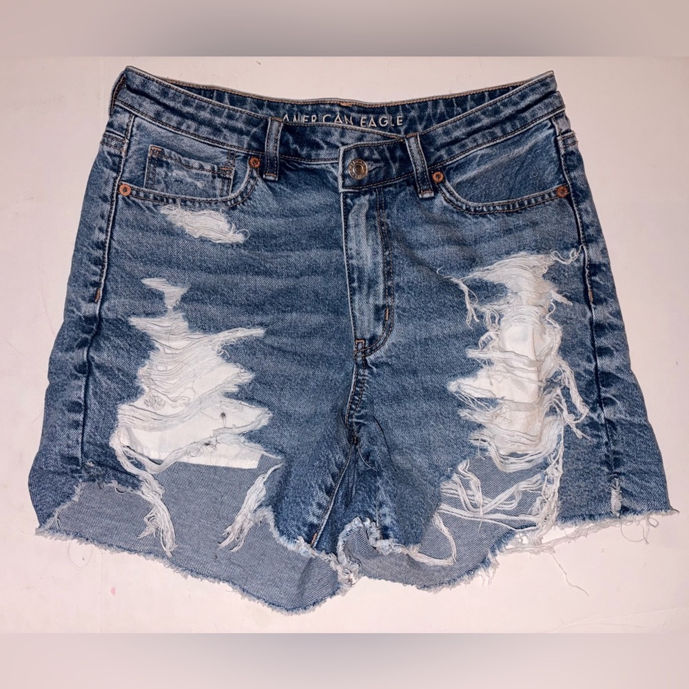 American Eagle Highest Rise Baggy Shorts size 8
